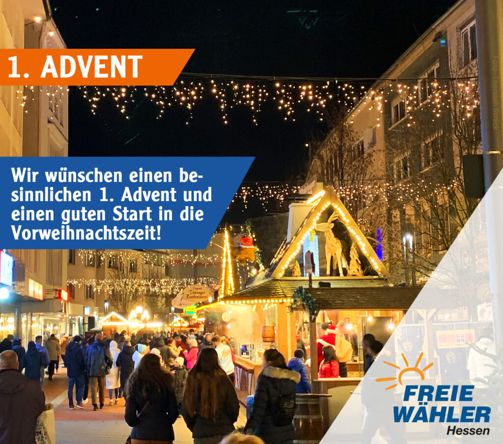 1. Advent – Wir wünschen einen besinnlichen 1. Advent